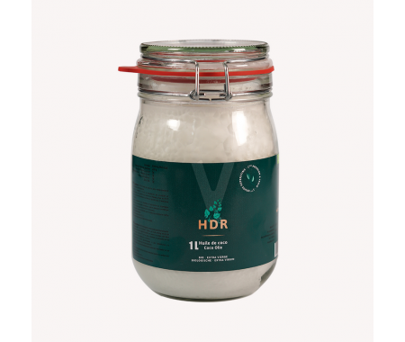 Huile de coco extra vierge pressée à froid - 1L