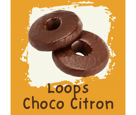 Loops chocolat citron
