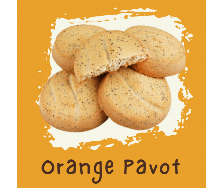 Sablé Orange Pavot