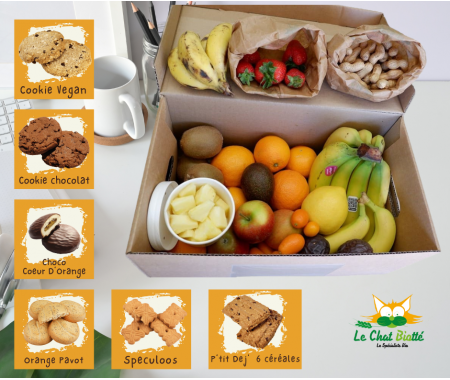 Botte Gourmande (Fruits & Biscuits)