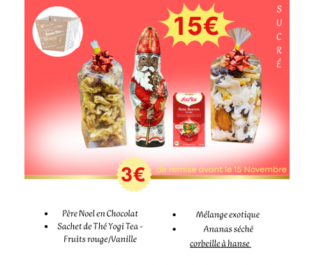 Corbeille Noël - Sucré