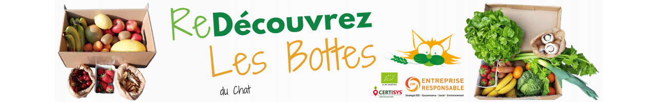 Nos bottes de fruits et légumes biologiques